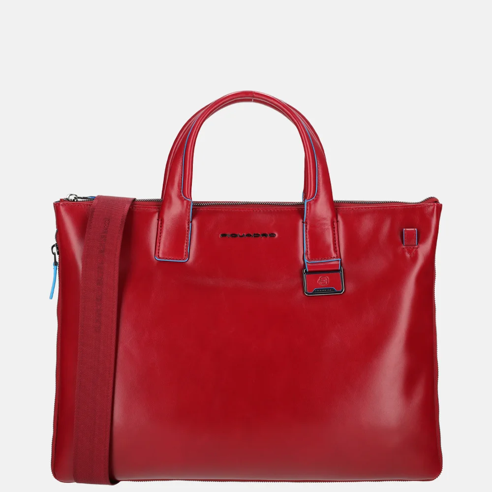 Piquadro laptoptas rood